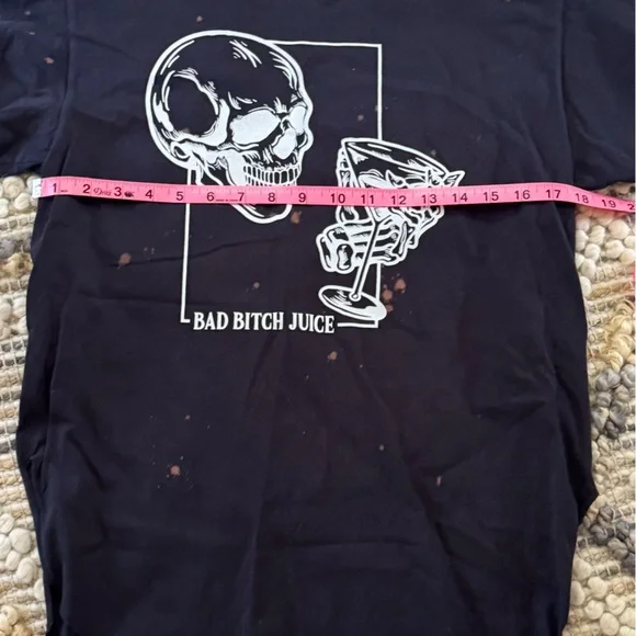 Pebby Forevee Skull Bad B****Juice Tee - Picture 5 of 6
